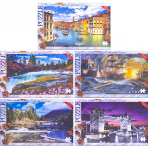 Детские пазлы Danko Toys Puzzle 1000 элементов, 680 х 475мм