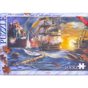 Детские пазлы Danko Toys Puzzle 1000 элементов, 680 х 475мм