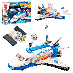 Конструктор Qman 1139 Космический транспорт/Станция, 532 детали