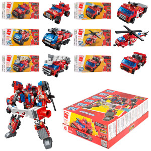 Конструктор Qman 1416 Транспорт, от 76 деталей