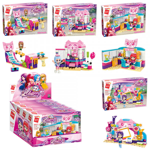 Конструктор Qman 2027 Комната/игровая площадка, от 104 деталей