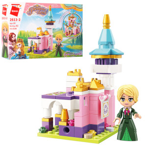 Конструктор Qman 2613-2 Замок принцессы, фигурка, 116 деталей