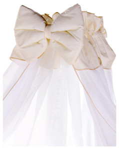 Детское постельное белье Qvatro Ellite Мишка стоит с сердцем, бежевый, постельный комплект: 8 элементов