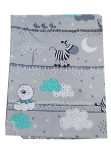 Сменный комплект Qvatro Gold SG-03 Мишка и зебра, серый: 3 элемента