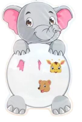 Раскраска водная + маркер, Животные