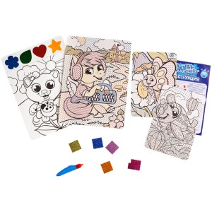 Раскраска водная Danko Toys 22942 Aqua Painter, 2в1, 20х27х2,5см
