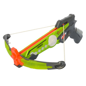 Арбалет с мишенью Real Crossbow set, стрелы на присосках, световые эффекты