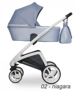 Коляска универсальная Riko Molla, рама с люлькой