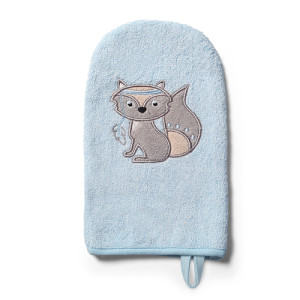 Рукавичка BabyOno Natural Bamboo, для купания новорожденных, хлопок