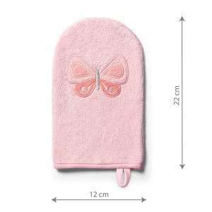Рукавичка BabyOno Natural Bamboo, для купания новорожденных, хлопок