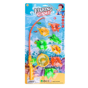 Детская Рыбалка Fishing Game: удочка, 7рыбок, сачок