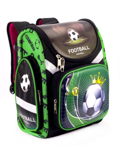 Рюкзак школьный 4997-4999, ортопедический, каркасный, 1 отделение, 33 х 23 х 14 см