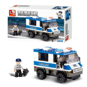 Конструктор SLUBAN M38-B0273 Полиция, 126 деталей