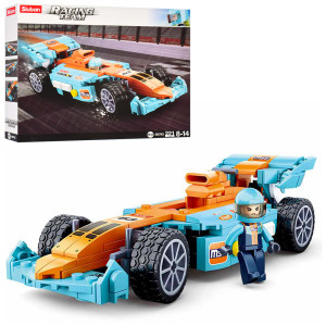 Конструктор SLUBAN M38-B0763 Гонка, машина, фигурка, 221 дет