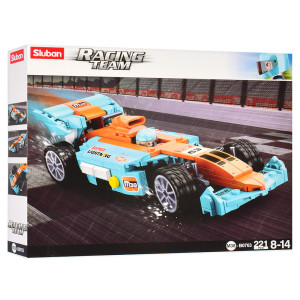 Конструктор SLUBAN M38-B0763 Гонка, машина, фигурка, 221 дет