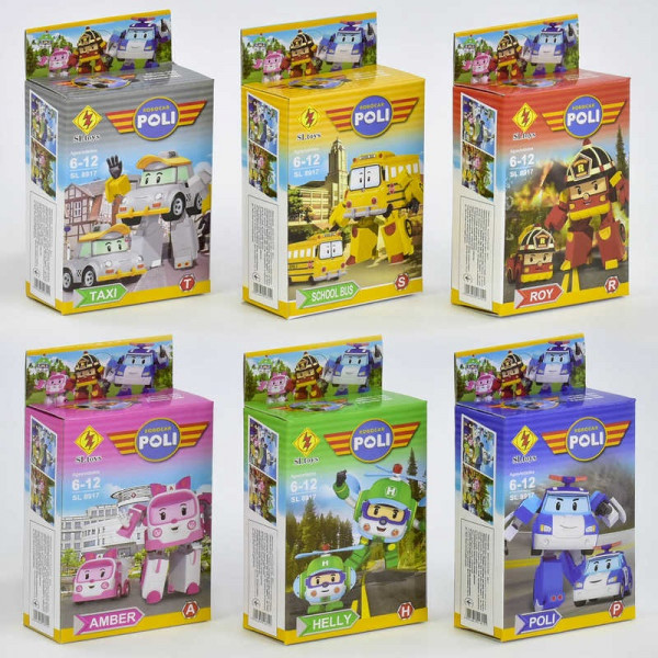 Конструктор SLtoys Robocar Poli 8917