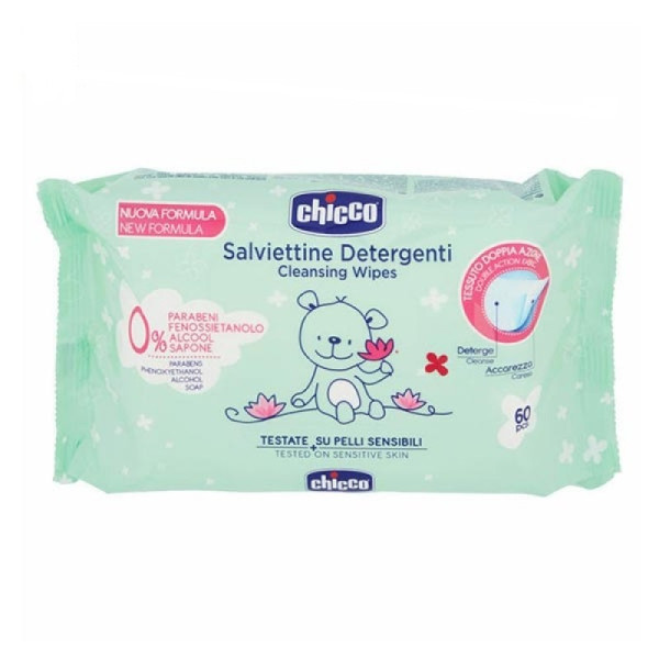 Салфетки влажные Chicco Baby Moments, 60шт