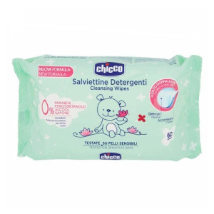 Салфетки влажные Chicco Baby Moments, 60шт