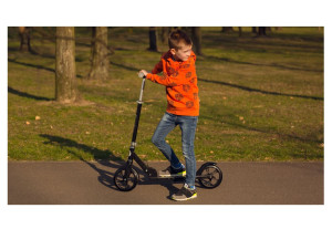 Самокат двухколесный Lionelo Luca, подростковый, складной