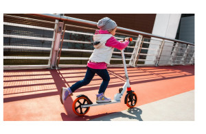 Самокат двухколесный Lionelo Luca, подростковый, складной