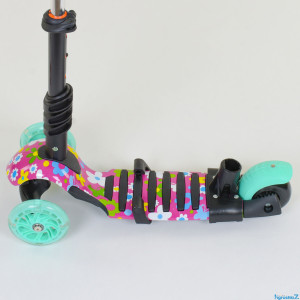 Самокат трехколесный Best Scooter Божья коровка, трансформер