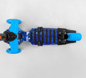 Самокат трехколесный Best Scooter S Божья коровка Абстракция, с бампером, трансформер