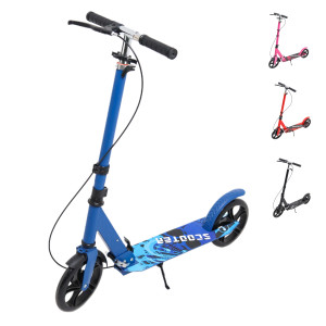 Самокат подростковый M-Trike, двухколесный, ручной тормоз