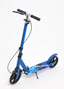 Самокат подростковый M-Trike, двухколесный, ручной тормоз