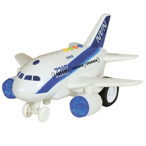 Самолет Wenyi Planebus 720B, инерционный, с эффектами, 1:160
