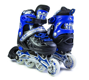Роликовые коньки Scale Sports LF 905, светящееся колесо