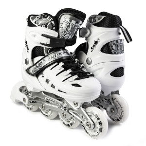 Роликовые коньки Scale Sports LF 905, светящееся колесо
