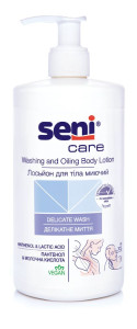 Лосьон для тела моющий Seni Care, с дозатором, для сухой кожи, 500мл