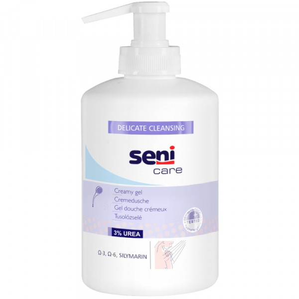 Крем - гель для душа Seni Care, с дозатором, 300мл