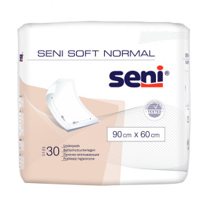 Одноразовые пеленки Seni Soft Normal (90х60 см), впитывающие, 30шт.