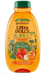 Шампунь-бальзам детский Garnier Baby Ultra Dolce, 2в1, 250мл