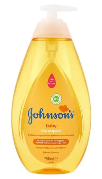 Шампунь детский Johnson's Baby, с дозатором, 750мл