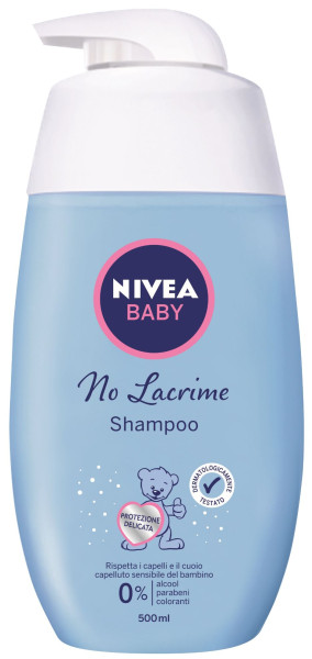Шампунь детский Nivea Baby, с дозатором, 500мл