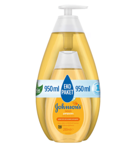 Набор детского шампуня Johnsons Baby, 750+200мл