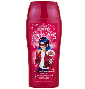 Шампунь детский Kidsland Super Lady Блестящие локоны, 300 мл
