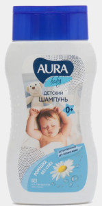 Шампунь детский AURA Baby Ромашка, 200мл