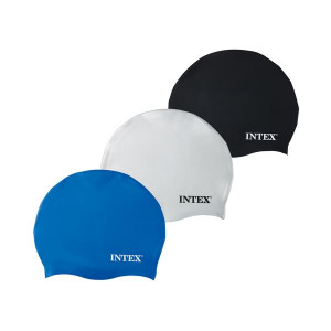 Шапочка для плавания Intex 55991/55992, силикон, с 8лет