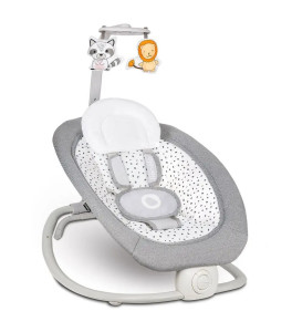 Шезлонг Lionelo Pascal, с музыкой и вибрацией, 0-6м