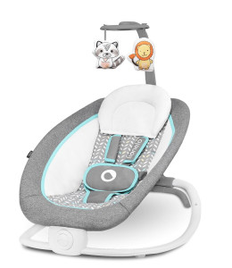 Шезлонг Lionelo Pascal, с музыкой и вибрацией, 0-6м