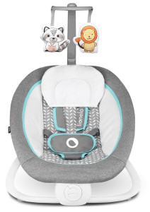 Шезлонг Lionelo Pascal, с музыкой и вибрацией, 0-6м