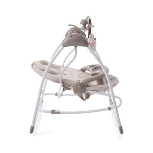 Шезлонг - качели Kikkaboo Mia Stella, 2 в 1, с пультом, до 12кг