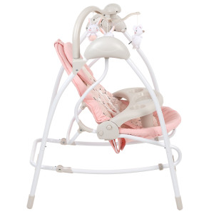 Шезлонг - качели Kikkaboo Mia Stella, 2 в 1, с пультом, до 12кг