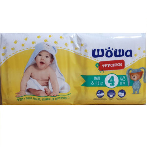 Трусики Шоша Maxi №4 (8-13кг), 48шт.