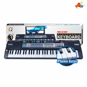 Синтезатор детский Keyboard 000977, с микрофоном