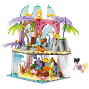 Конструктор SLUBAN B1172 Girls Dream, Подводный мир, 224 детали