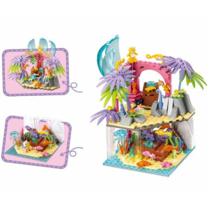 Конструктор SLUBAN B1172 Girls Dream, Подводный мир, 224 детали
